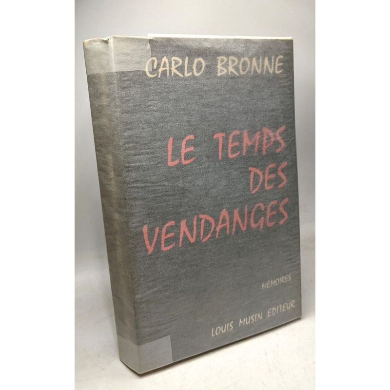 Le Temps des vendanges