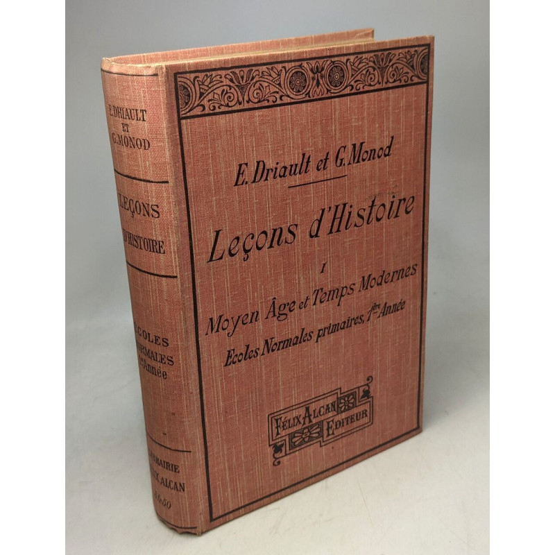 Leçons d'Histoire - Première année: Moyen Age et temps modernes -...