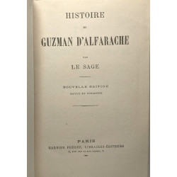 Histoire de Guzman d'Alfarache - nouvelle édition revue et corrigée