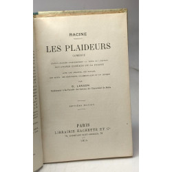 Les plaideurs - Comédie - analyse notices notes remarques...