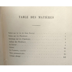 Les plaideurs - Comédie - analyse notices notes remarques...
