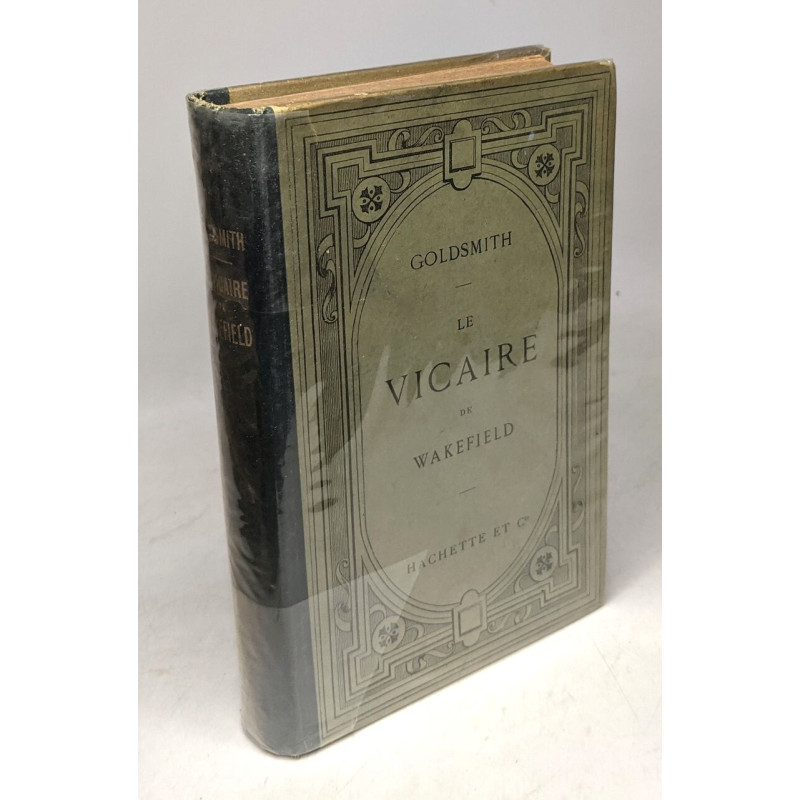 LE VICAIRE DE WAKEFIELD notice argument notes par A. BELJAME