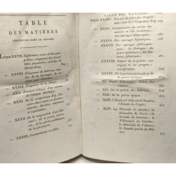 Cours de rhétorique et de belles lettres - seconde édition - tome...