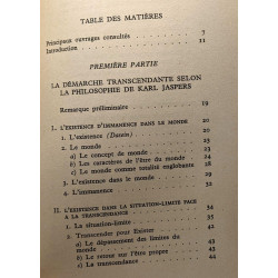 La Foi philosophique chez Jaspers et Saint Thomas d' Aquin
