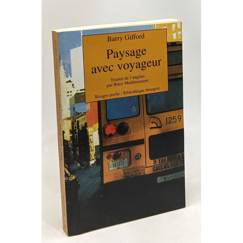 Paysage avec voyageur