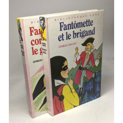 Fantômette et le brigand + Fantômette contre le géant - 2 livres /...