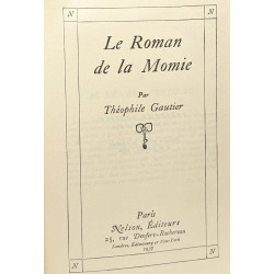 Le roman de la momie