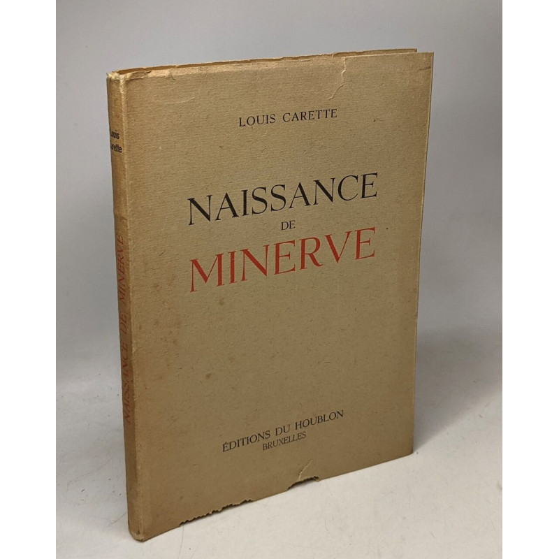 Naissance de Minerve