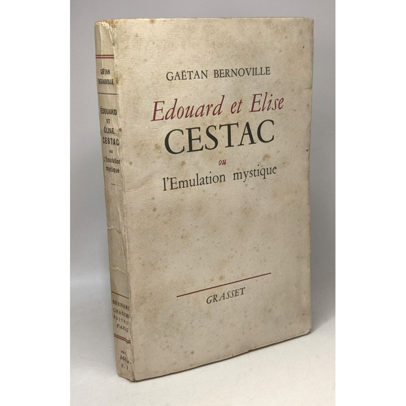 Edouard et Elise Cesta ou l'Emulation mystique