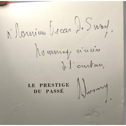 Le prestige du passé