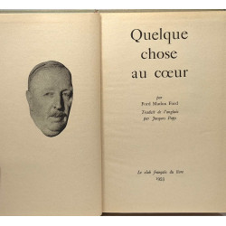 Quelque chose au coeur