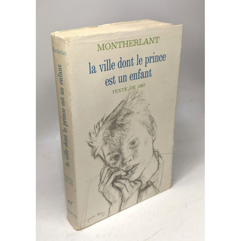 La ville dont le prince est un enfant - texte de 1967