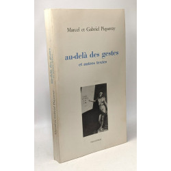 Au-delà des gestes et autres textes