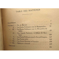 Berryer au Prétoire