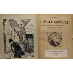 Ursule Mirouet - étude de commentaires de l'abbé Bethleem -...