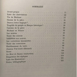La Mort de Danton de Georges Büchner et ses sources / travaux et...
