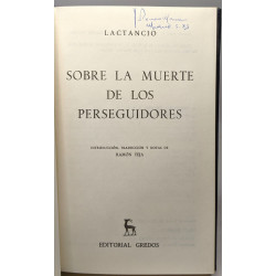 Sobre la muerte de los perseguidores