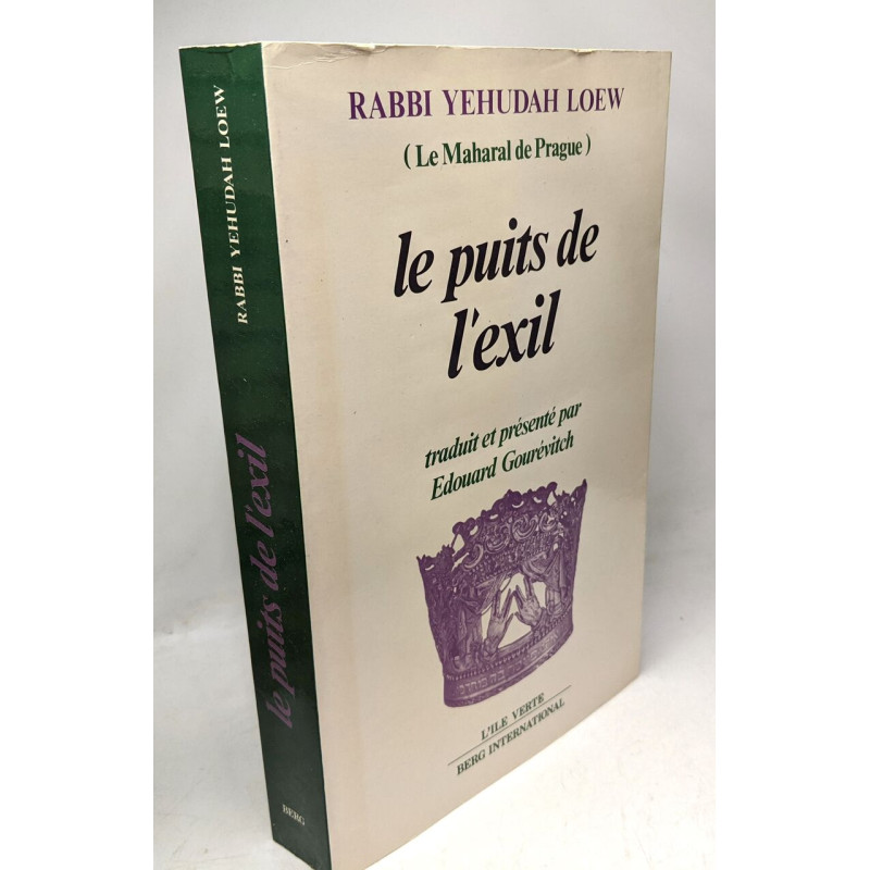Le puits de l'exil Rabbi Yehudah Loew [Le Maharal de Prague]
