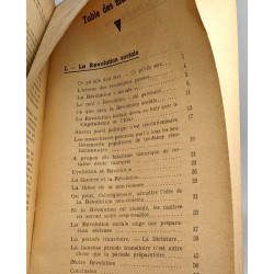 La véritable Révolution sociale
