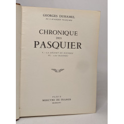 Chronique des Pasquier - tome 3: V le désert de bièvres / VI les...