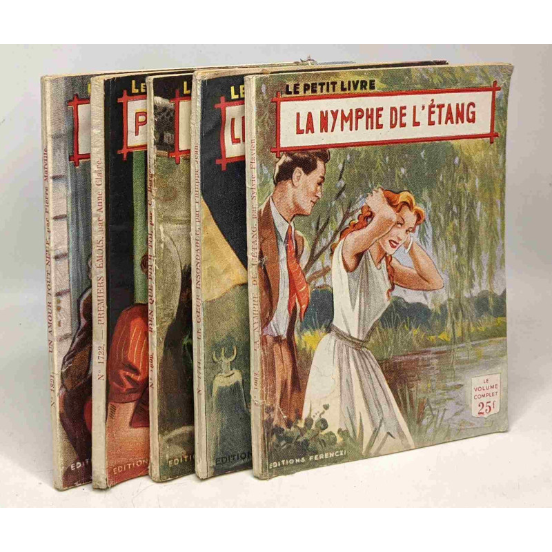5 livres collection "le petit livre": un amour tout neuf +...