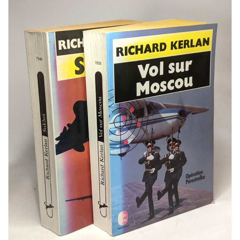 Vol sur Moscou opération Perestrelka + Sukhoï - 2 livres