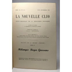 La nouvelle Clio - revue mensuelle de la découverte historique -...