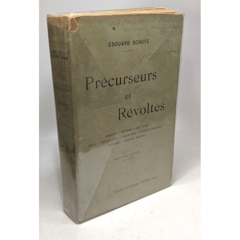 Précurseurs et révoltés