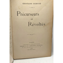 Précurseurs et révoltés