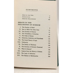 Essays in the philosophy of science