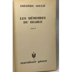 Les mémoires du diable - TOME II