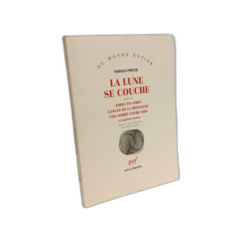 La Lune se couche / Ashes to Ashes /Langue de la montagne /Une...