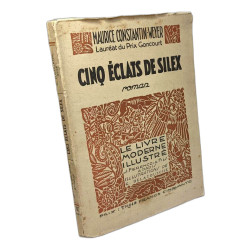 Cinq éclats de silex - illustrations de Delatousche