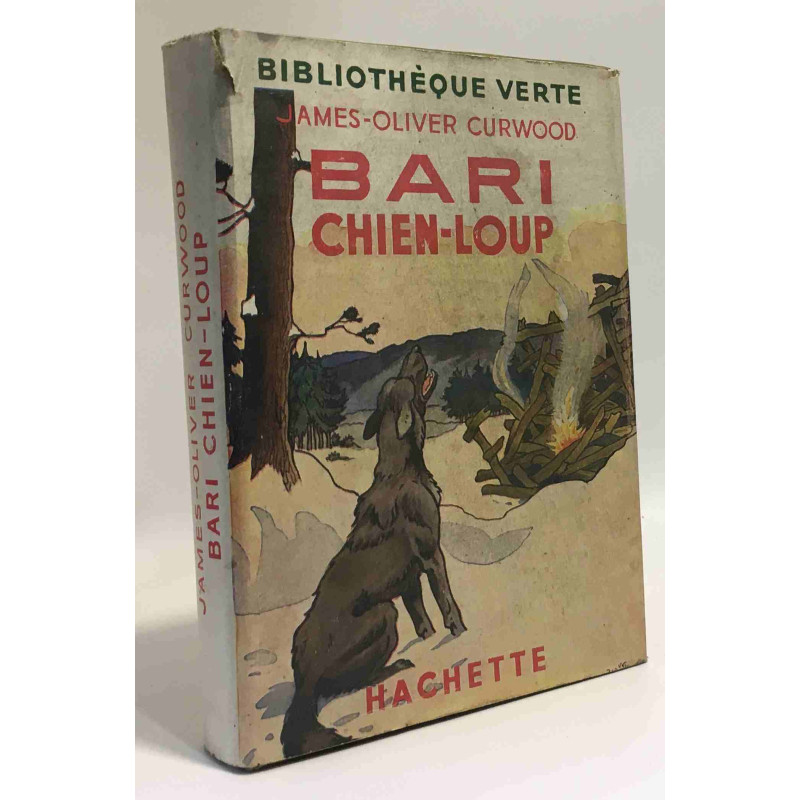 Bari chien-loup - bibliothèque verte - illustrations Barry Elliott