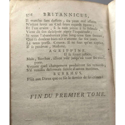 Oeuvres de Racine tome premier