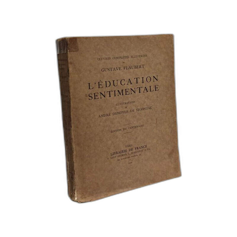 L'éducation sentimentale. Oeuvres Complètes Illustrées de Gustave...