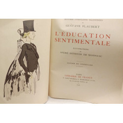 L'éducation sentimentale. Oeuvres Complètes Illustrées de Gustave...