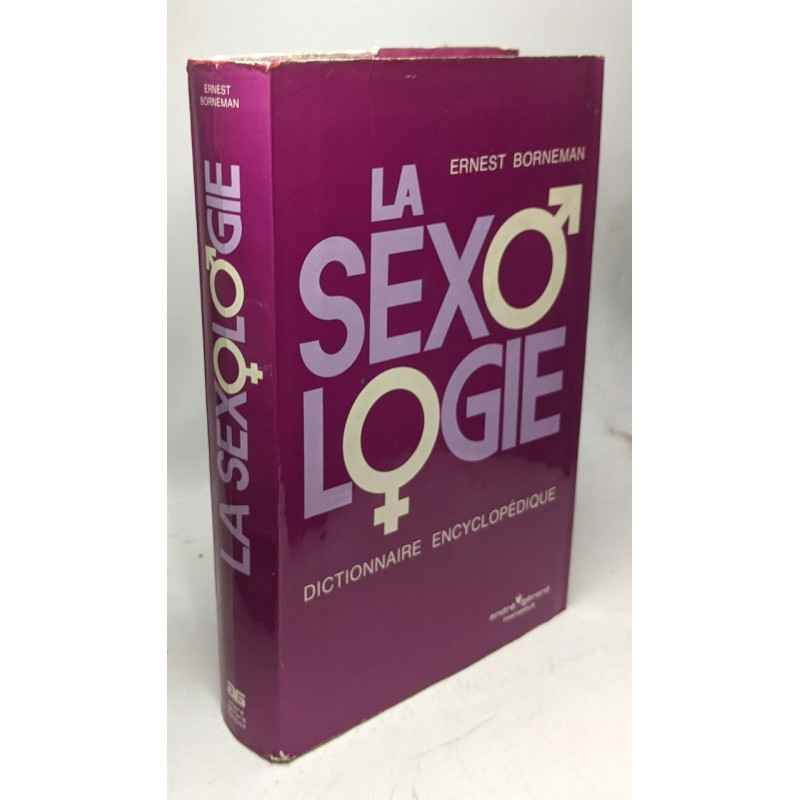 La sexologie dictionnaire encyclopedique