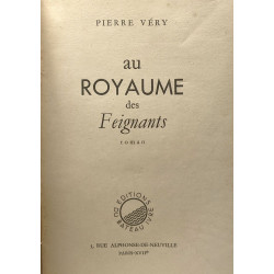 Au royaume des Feignants