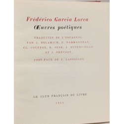 Oeuvres poétiques
