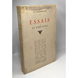 Essais et esquisses