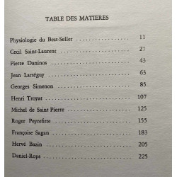 Messieurs les best-sellers
