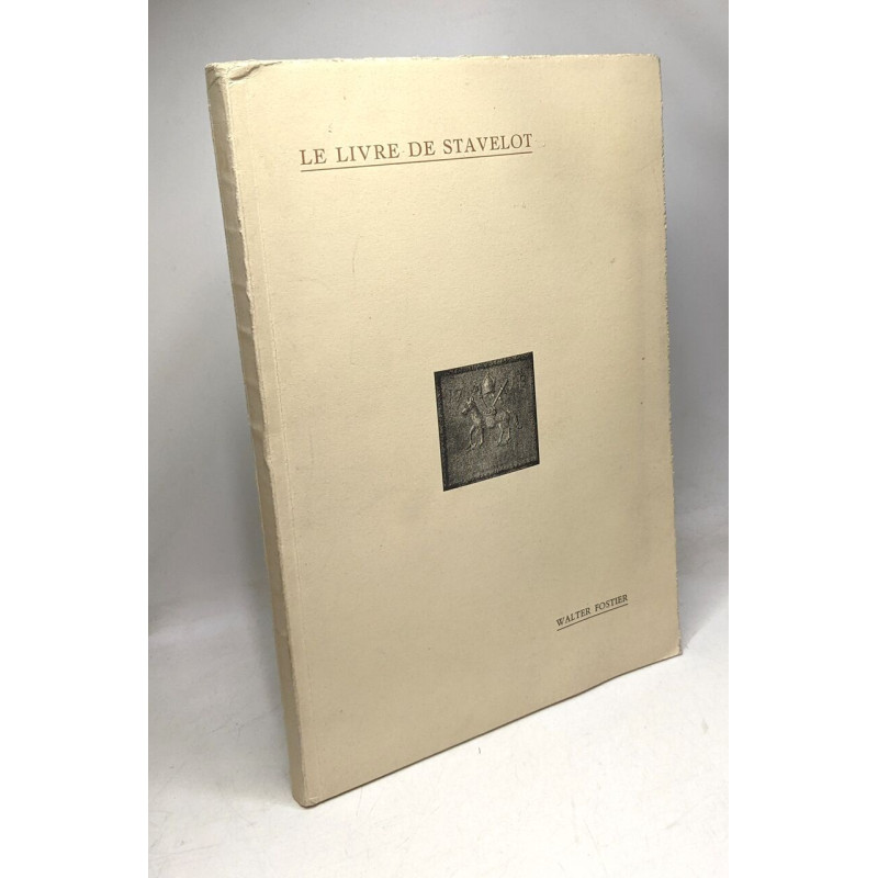 Le livre de stavelot