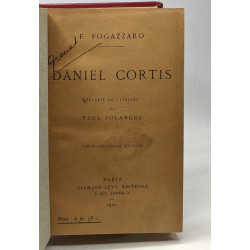 Daniel Cortis - traduit par Paul Solanges