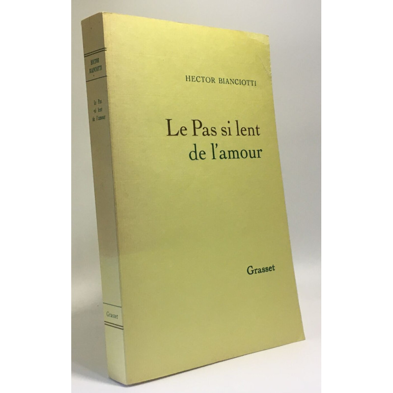 Le Pas si lent de l'amour