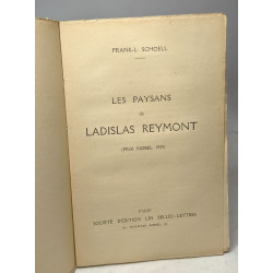 Les paysans de Ladislas Reymont (prix nobel 1925)