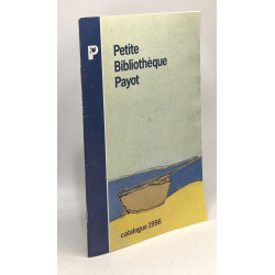 Petite biblitohèque Payot - Catalogue 1996