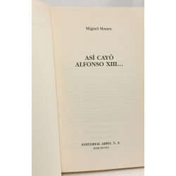 Asi Cayo Alfonso XIII