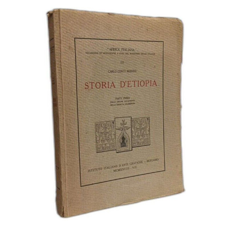 Storia d'Etiopia --- Africa italiana III