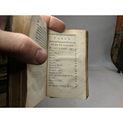 Oeuvres de M. Gessner TOME SECOND + TOME TROISIEME des oeuvres...